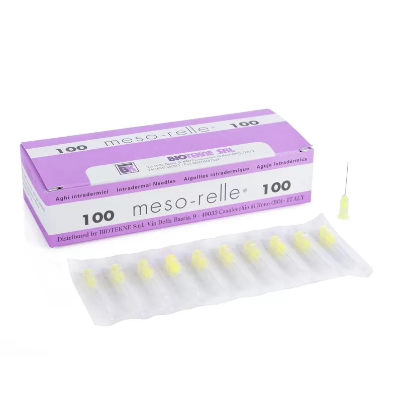 Igły do mezoterapii MESO-RELLE 0,30 x 25mm