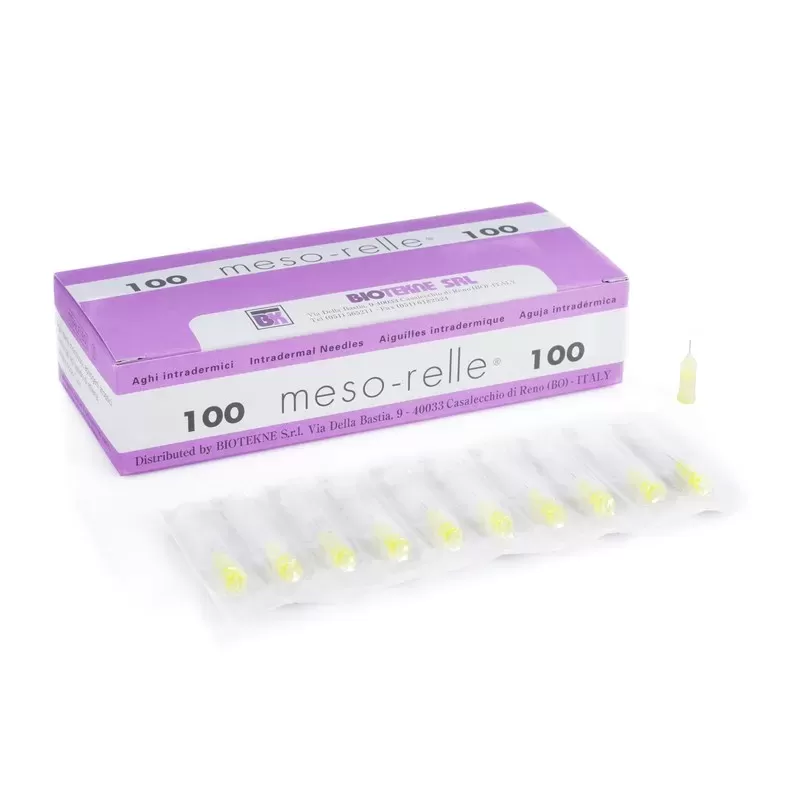 Igły do mezoterapii MESO-RELLE 0,30x6mm 30G AAL36